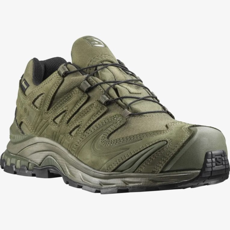 Botas Tácticas Salomon Xa Forces GTX Hombre Verde Oliva | MX BIGE469